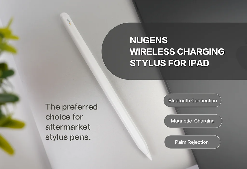 Nugens Wireless Charging Stylus for iPad Banner-pad