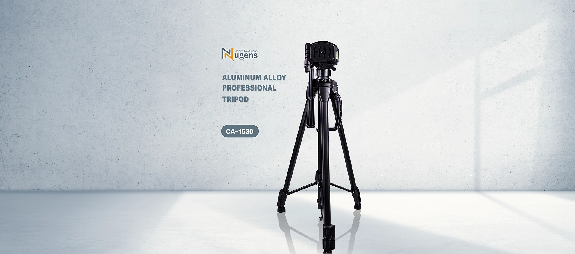 Nugens Aluminum Alloy Professional TripodBanner-PC