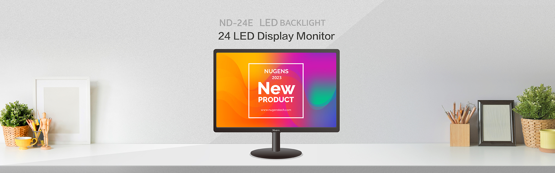 Nugens 24 LED Display MonitorBanner-pc
