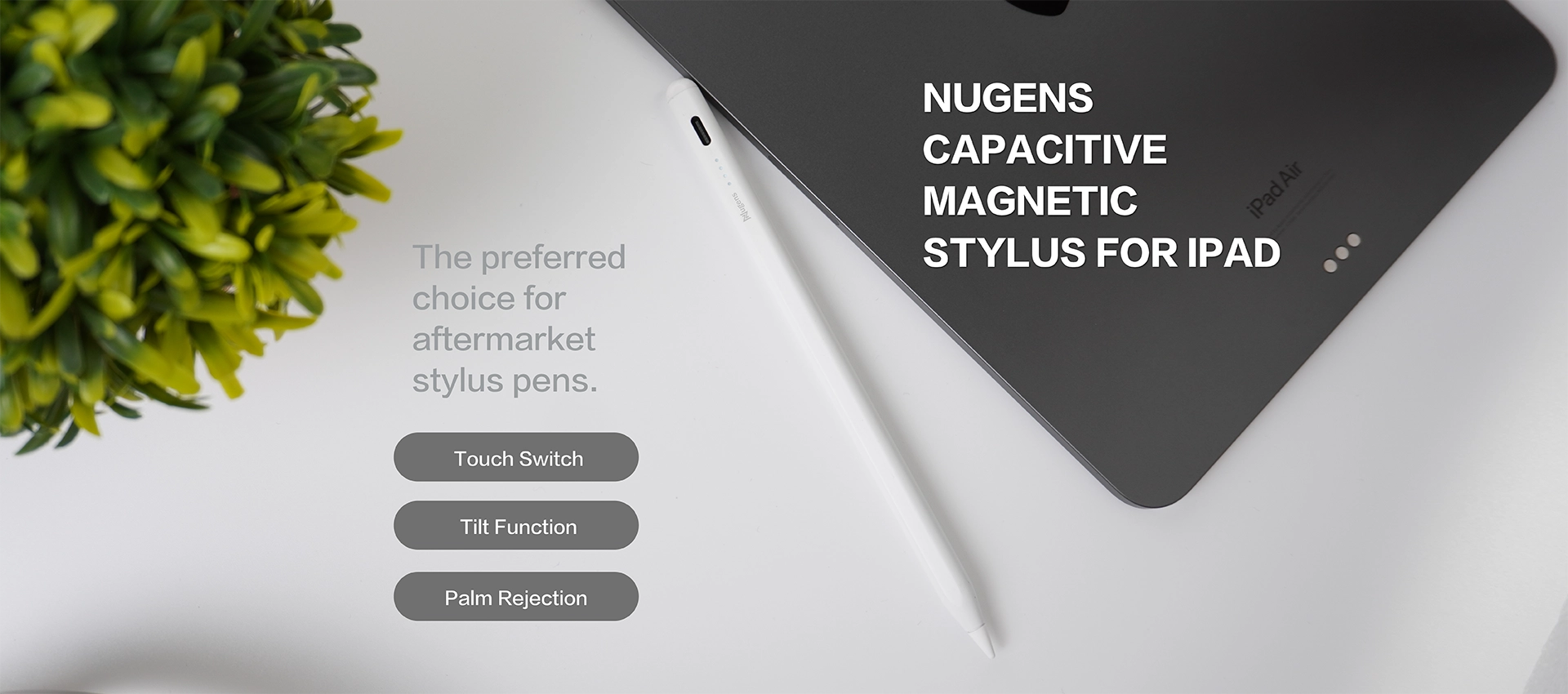 Nugens Capacitive Magnetic Stylus Banner-PC Type