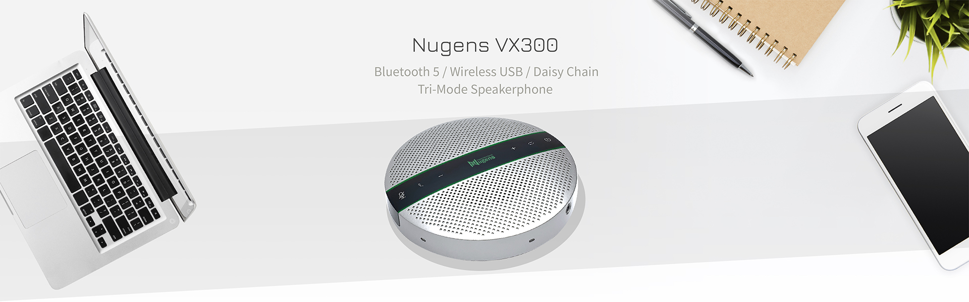 Nugens VX300 Tri-Mode Speakerphone