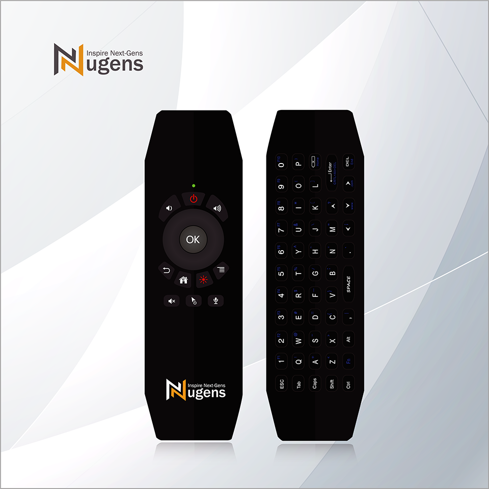 Wireless Air Mouse with Keyboard