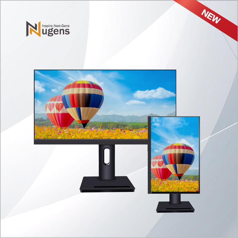 24” Class Rotatable Thin Bezel LCD Display Monitor