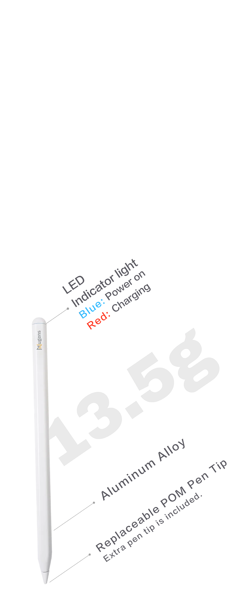 Bluetooth Magnetic Stylus Detail Introduction - Mobile Version