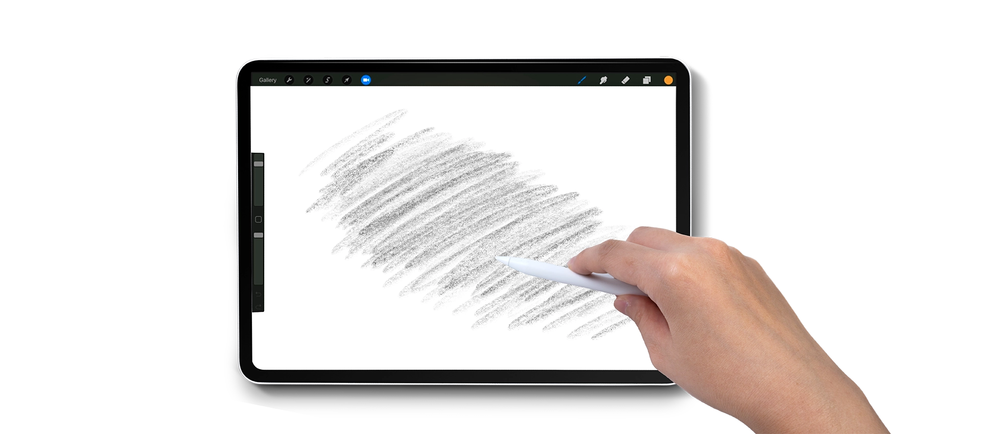 Sketch with capacitive magnetic stylus