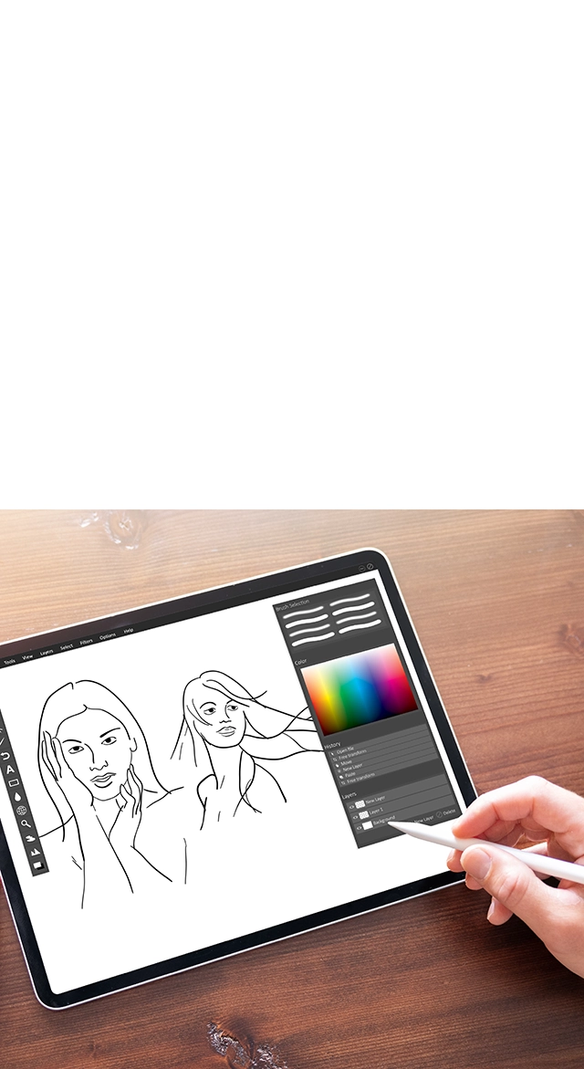 Capacitive magnetic stylus for drawing on ipad(Mobile version)