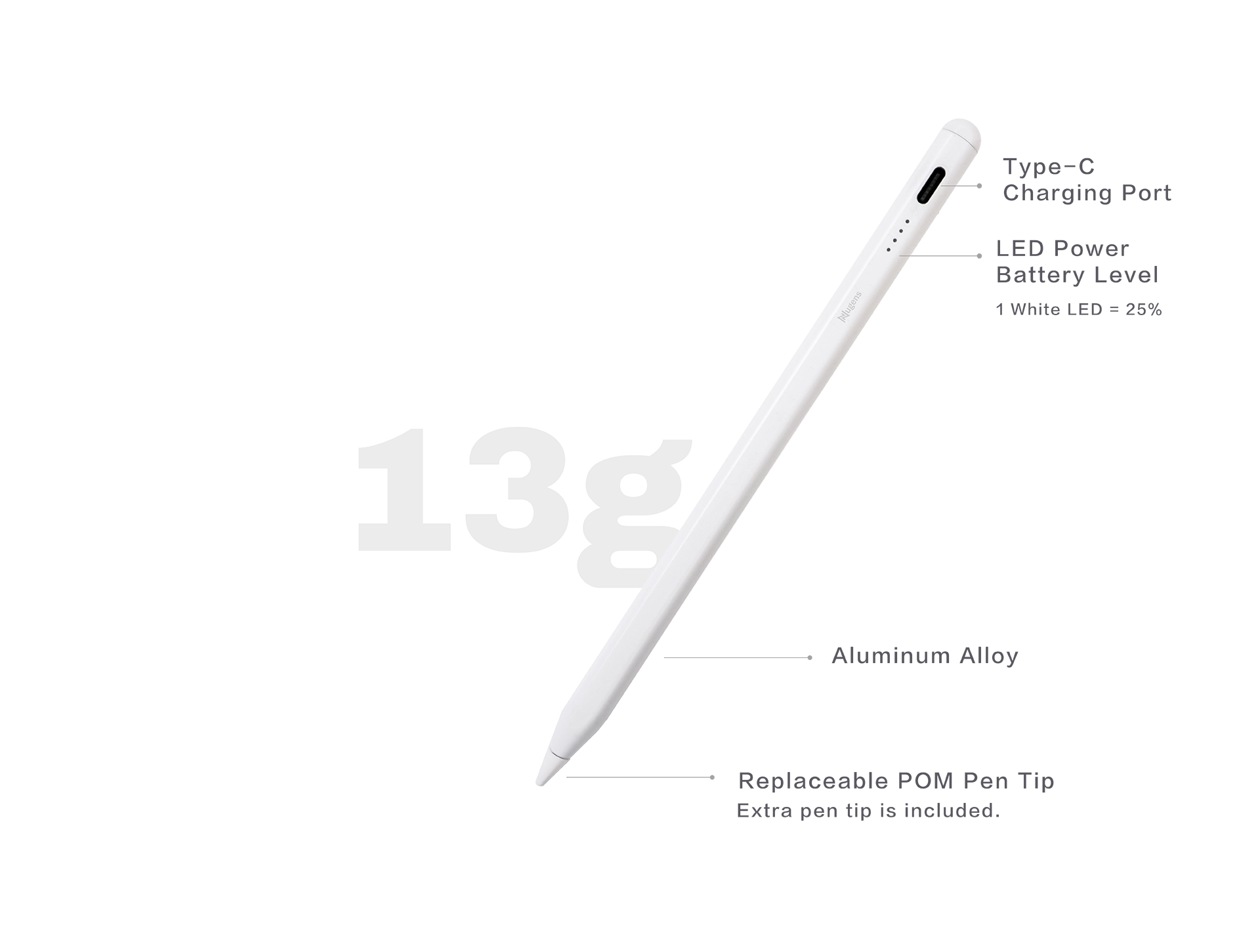 Capacitive magnetic stylus function introduction