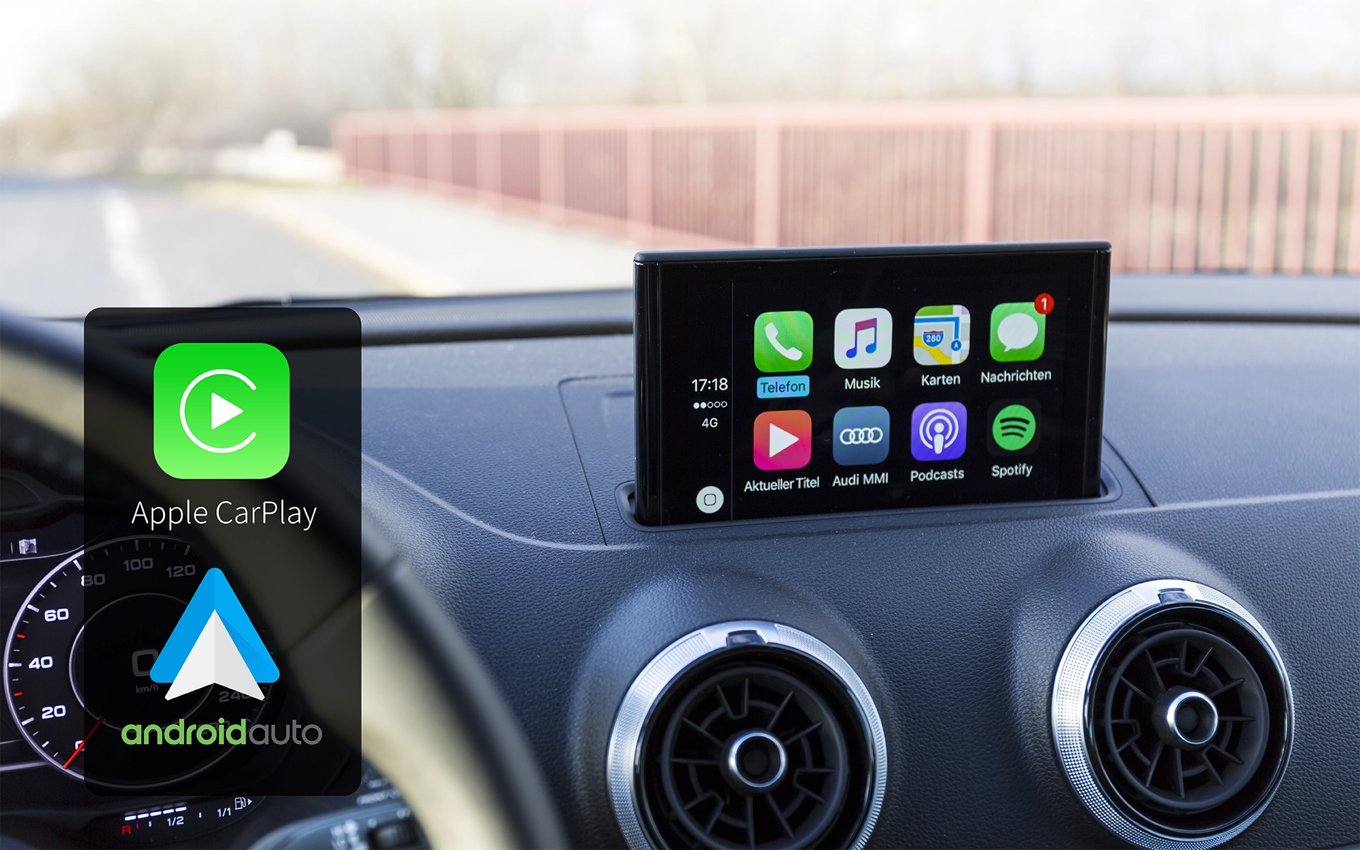 Android Auto及Apple CarPlay icon