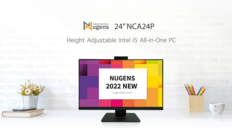 Height Adjustable Intel i5 All-in-One PC