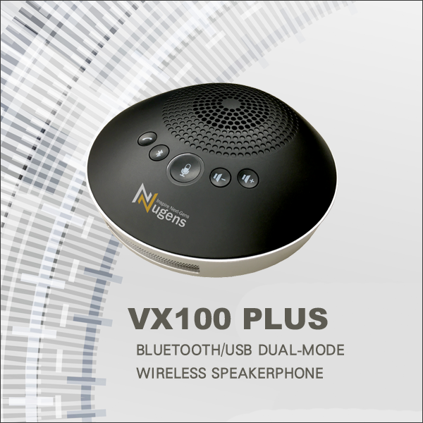 VX100 PLUS Wireless Bluetooth/USB Dual-Mode Speakerphone